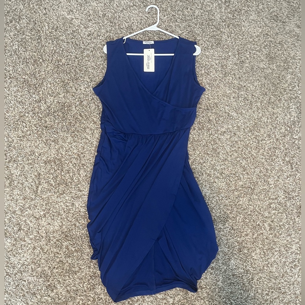 Chic Blue Meaneor Dress